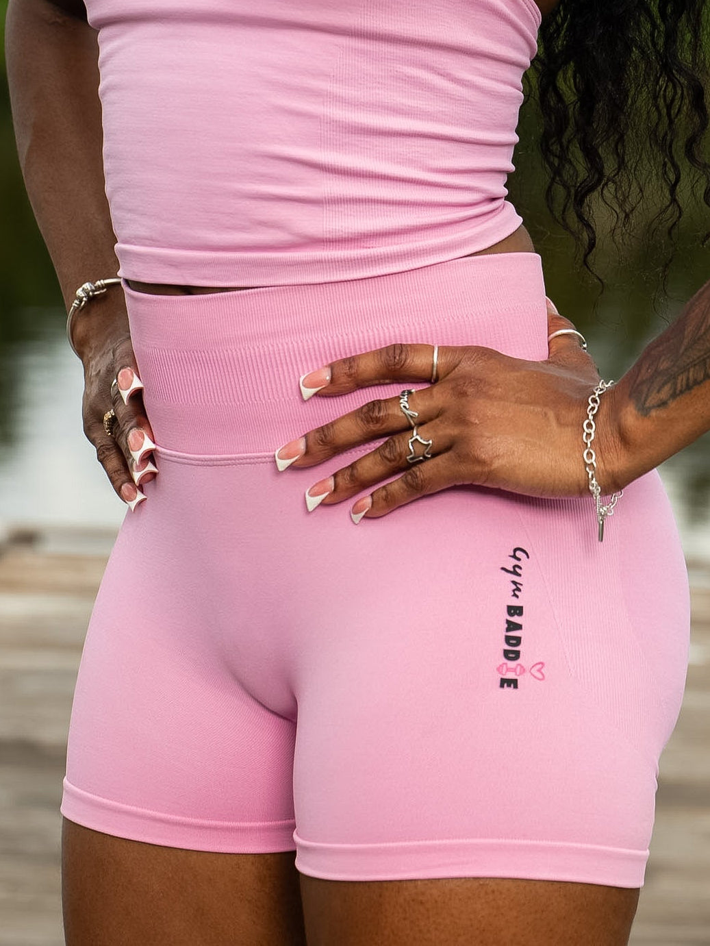 Ballet Pink Femme Shorts
